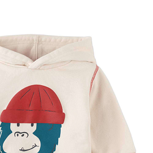 Худи Gingersnaps "Baby Gregory Gorilla", молочный